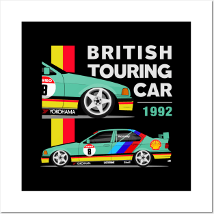 E36 BRITISH TOURING CAR Posters and Art